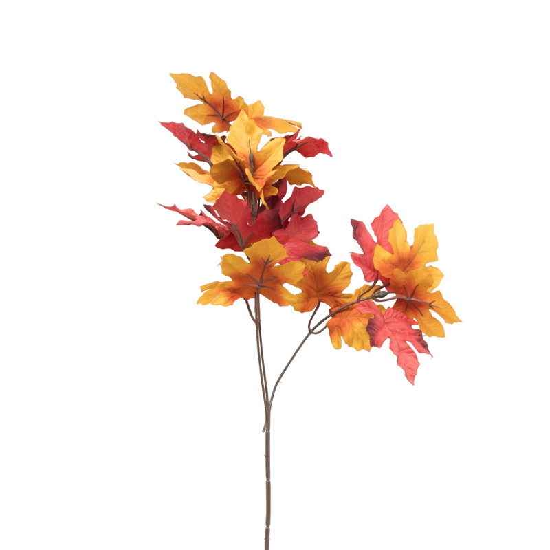 Kunsttak herfst - oranje - 60 cm