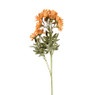 Kunstbloem madelief - oranje - 66 cm