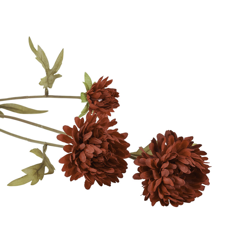 Chrysant rood - 68 cm