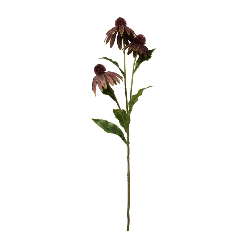 Kunstbloem zonnehoed - multikleur - 72 cm 