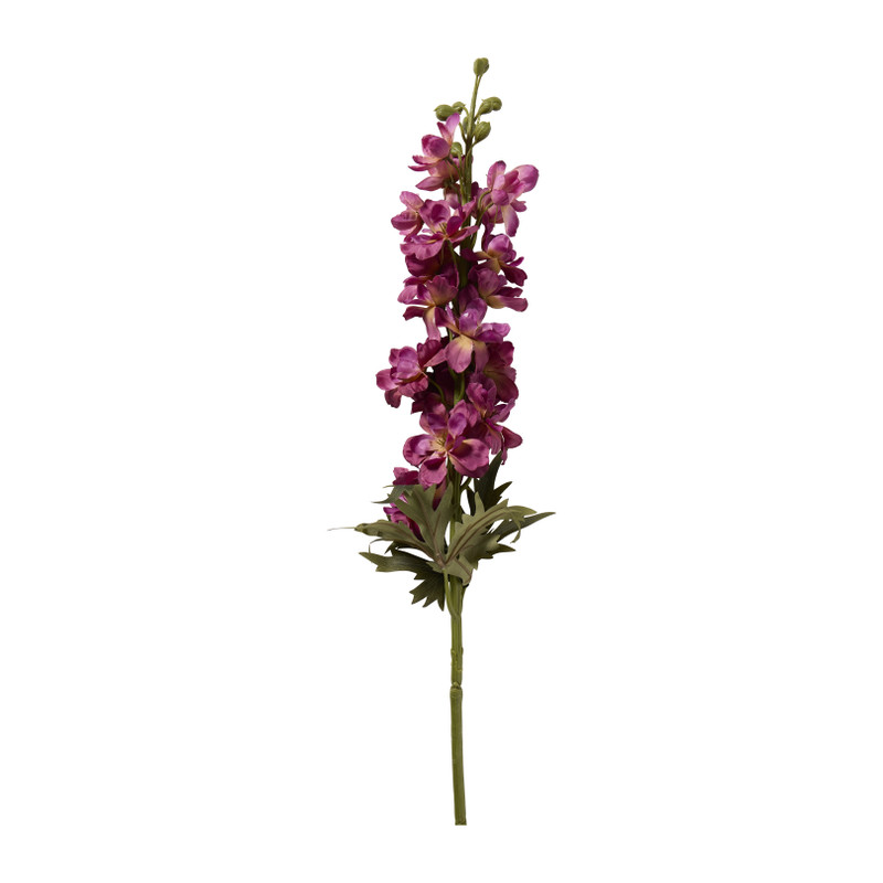 Kunstbloem ridderspoor - paars - 86 cm 