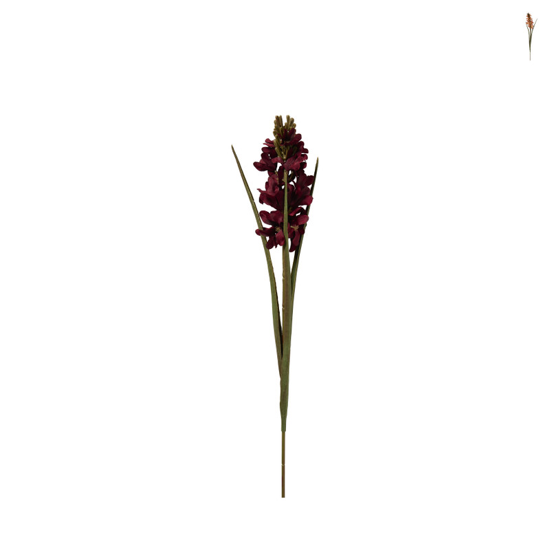 Kunstbloem gladiool - multikleur - 70 cm 