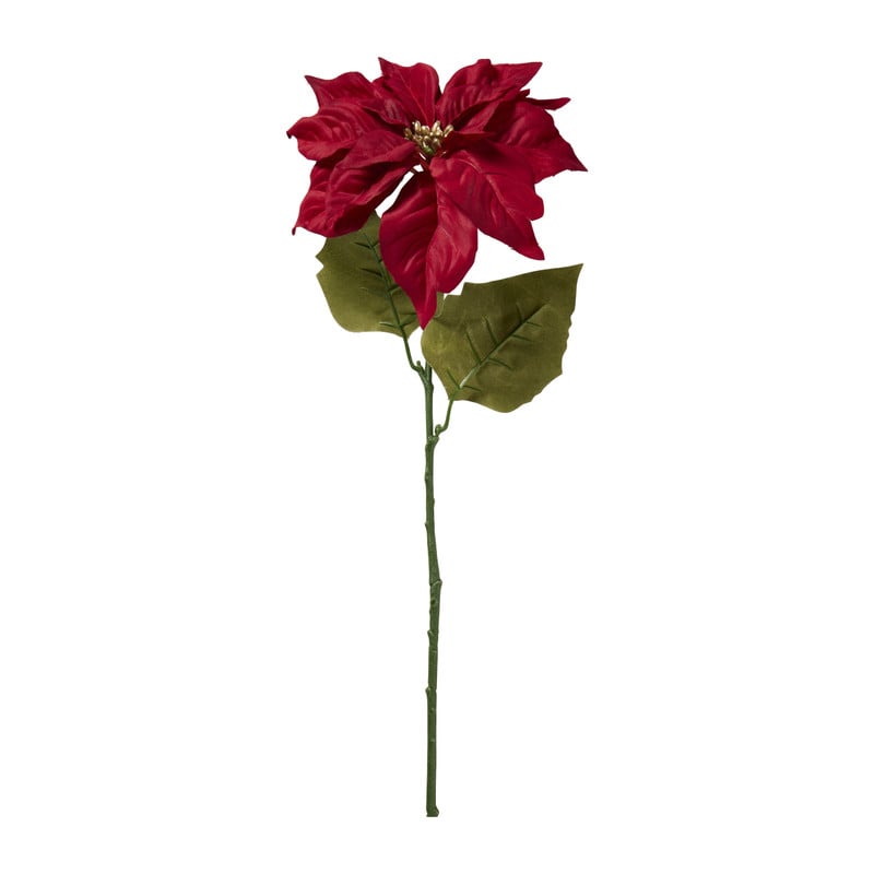 Kerstster - rood - 70 cm 