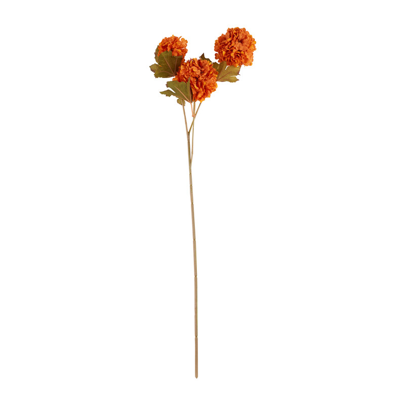 Hortensia - oranje - 69 cm