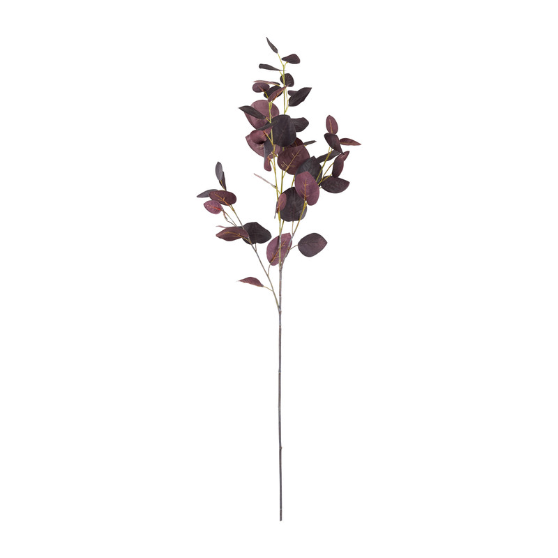 Eucalyptus bladeren - rood -  95 cm 