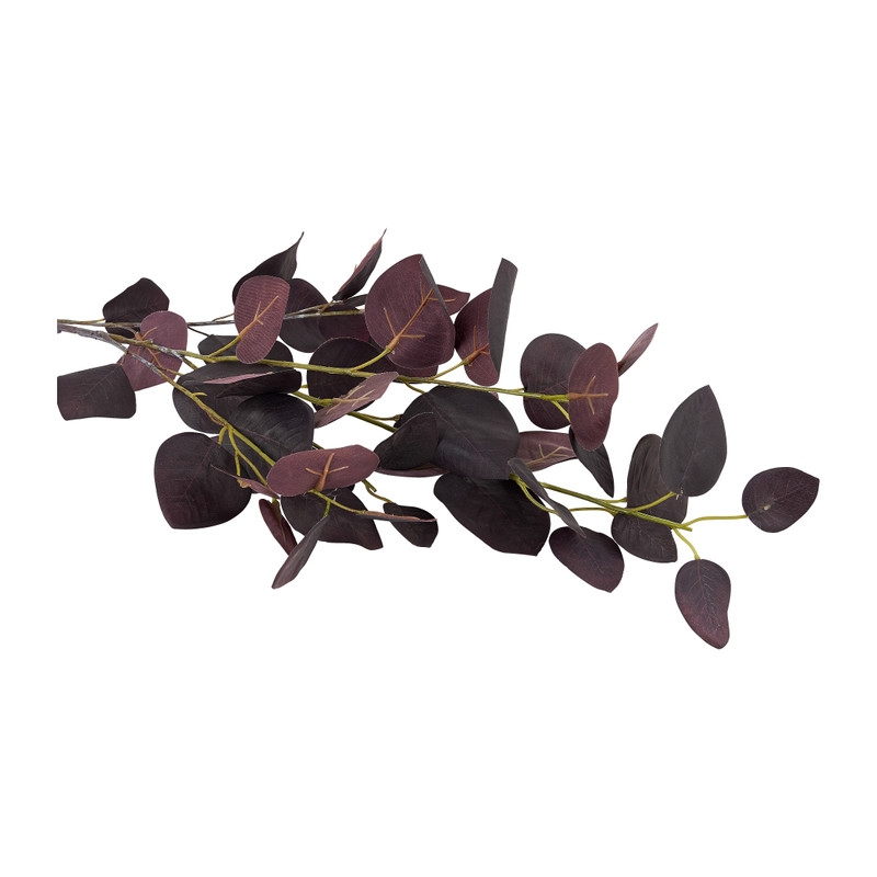 Eucalyptus bladeren - rood -  95 cm 