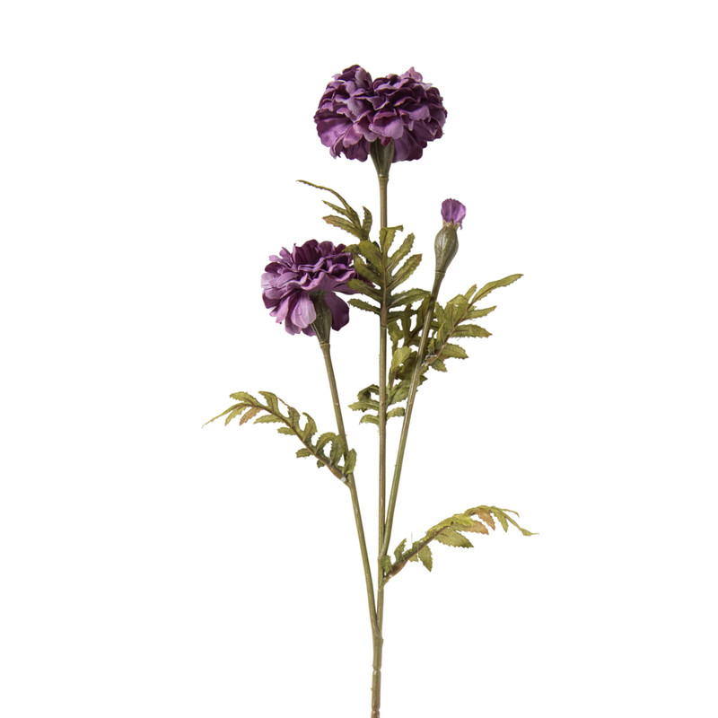 Kunstbloem hortensia - paars - 62 cm