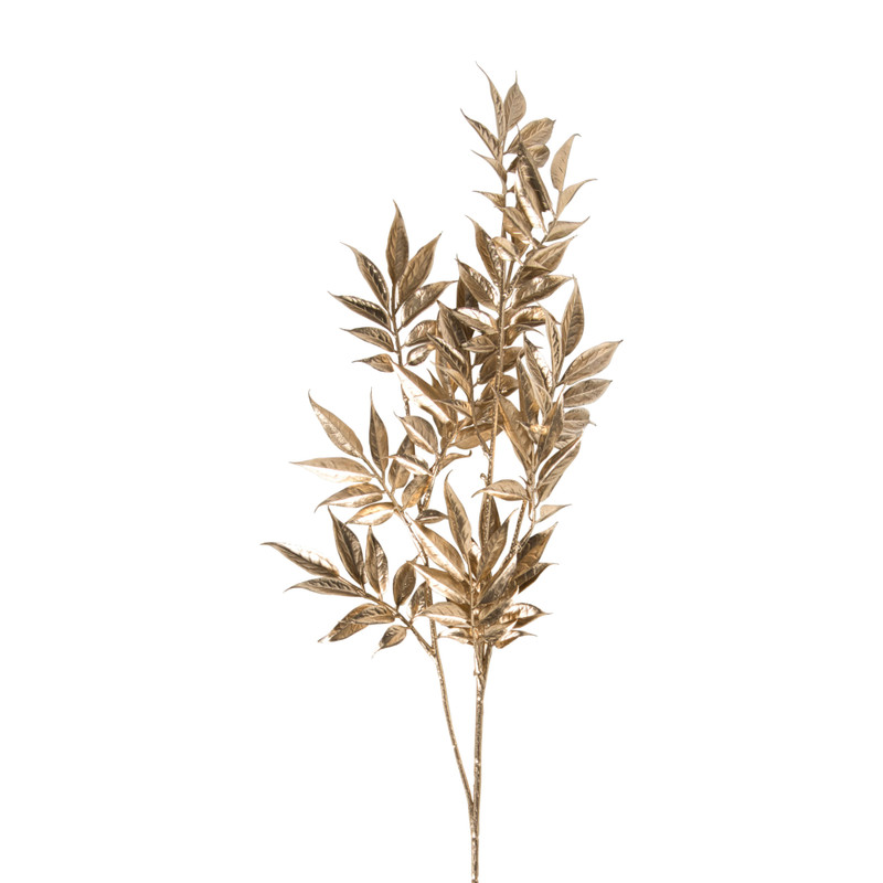 Kunsttak ruscus - goudkleurigkleurig - 71 cm