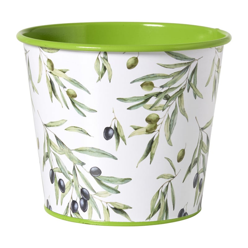 Bloempotje - ø12x10cm - diverse varianten 