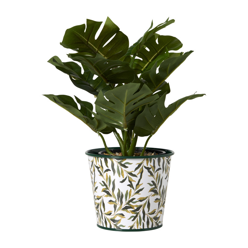 Bloempotje - ø12x10cm - diverse varianten 