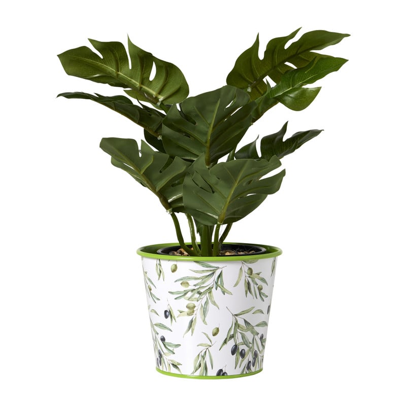 Bloempotje - ø12x10cm - diverse varianten 