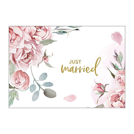 Wenskaarten - goudprint - set van 10