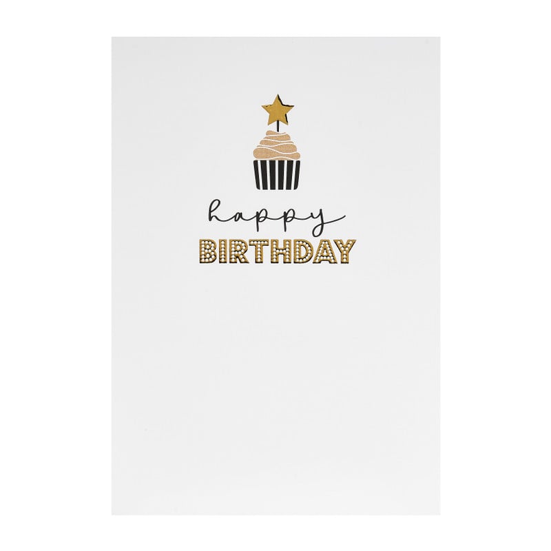 Postkaart - goudprint - 10 stuks - 12x17 cm