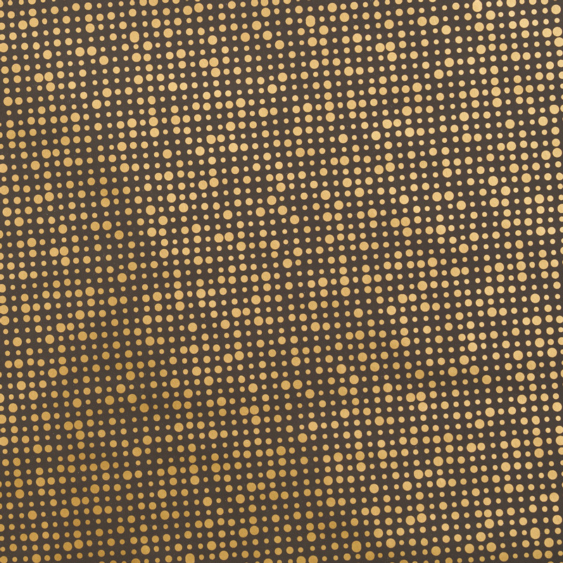 Cadeaupapier touch of gold - zwart/goud  - 200x70 cm 