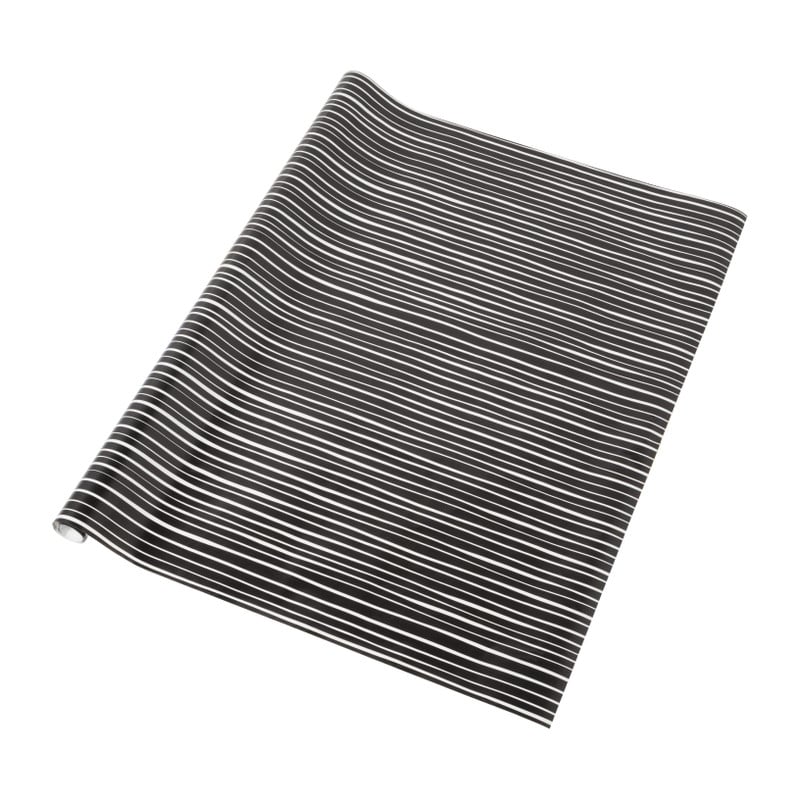 Cadeaupapier - zwart - 200x70 cm