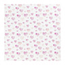 Inpakpapier hartjes - roze - 200x70 cm 