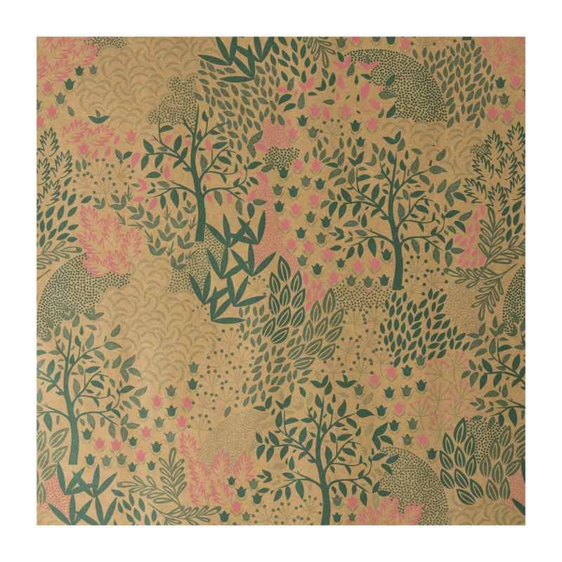 Cadeaupapier eco kraft - diverse varianten - 70x200 cm 