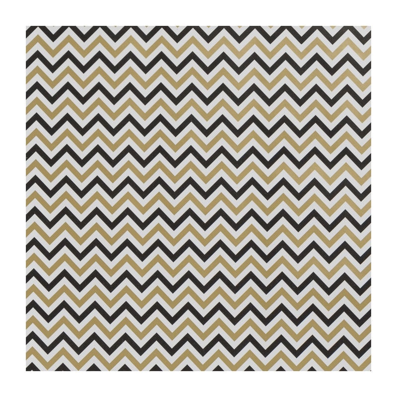 Kadopapier - zwart/goud/wit - diverse varianten - 70 cm