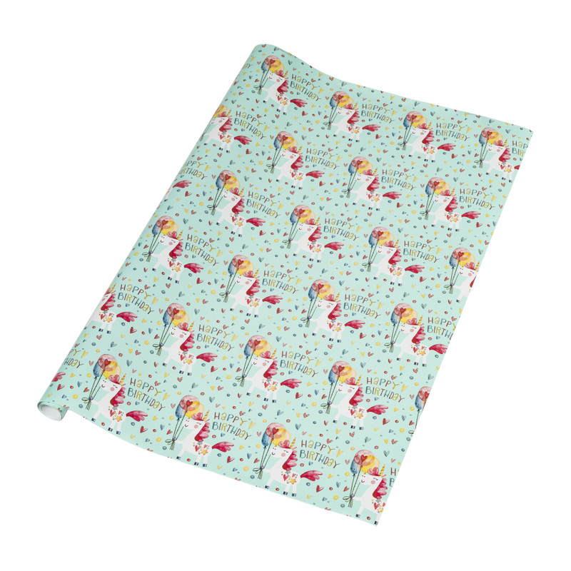 Inpakpapier kids - diverse varianten - 300x70 cm