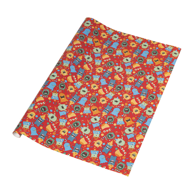 Inpakpapier kids - diverse varianten - 300x70 cm