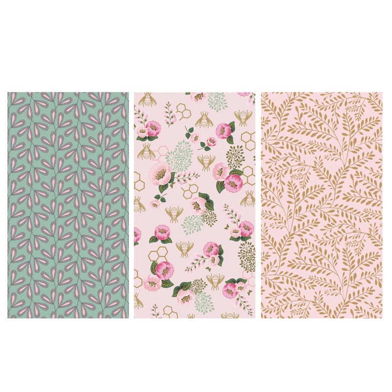 Inpakpapier patronen - diverse varianten - 70x200 cm