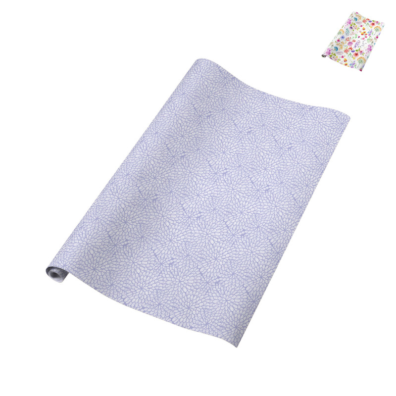 Inpakpapier bloemen - diverse varianten - 70x200 cm