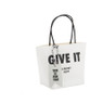 Cadeautasje give it S - 19x13 cm