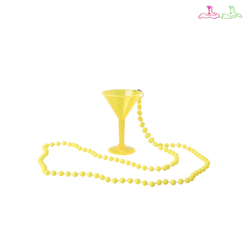 Cocktailglas ketting - diverse varianten