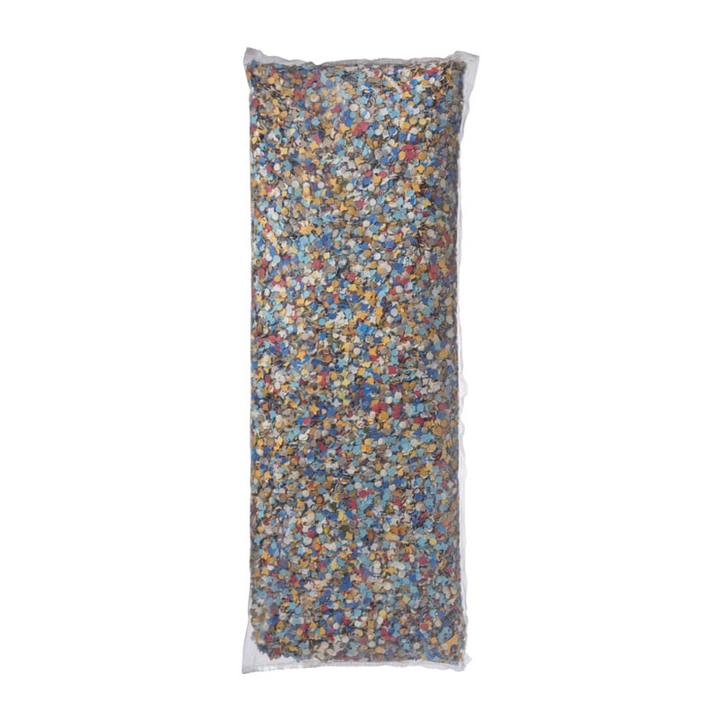 Confetti zak gekleurd - 1 kg