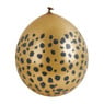 Ballonnen leopard - goud - set van 8