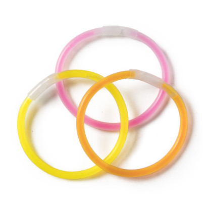 Glow in the dark sticks - koker - 15 stuks