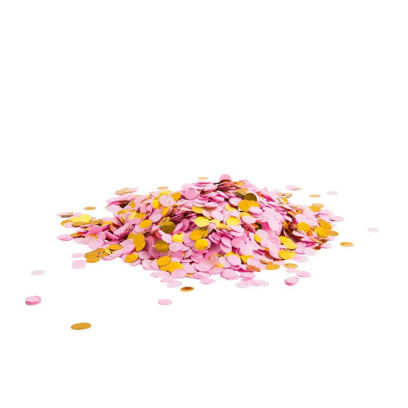 Score Proficiat Kardinaal Confetti - roze / goud | Xenos