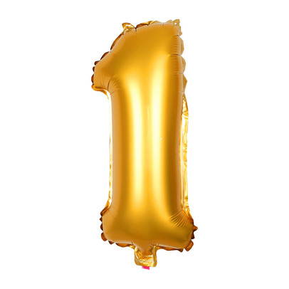 XXL Folienballon 1. Geburtstag – Zahl 1 Ballon Creme mit Teddybär, selbststehend mit Standfuß, ohne Helium, Deko für Mädchen & Junge Kindergeburtstag