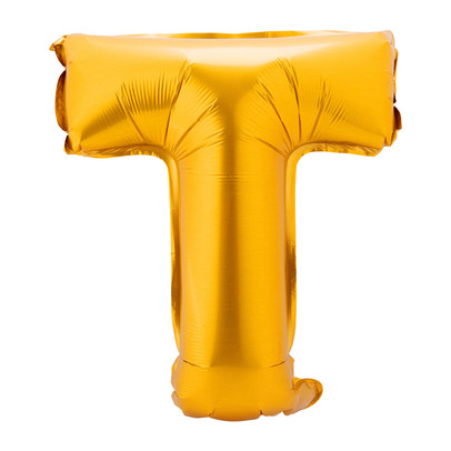 Folieballon - T - 30 cm 