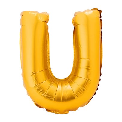 Folieballon - U - 30 cm 
