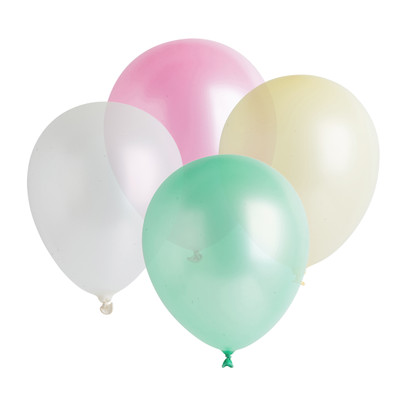 Ballonnen - multikleur - set van 8