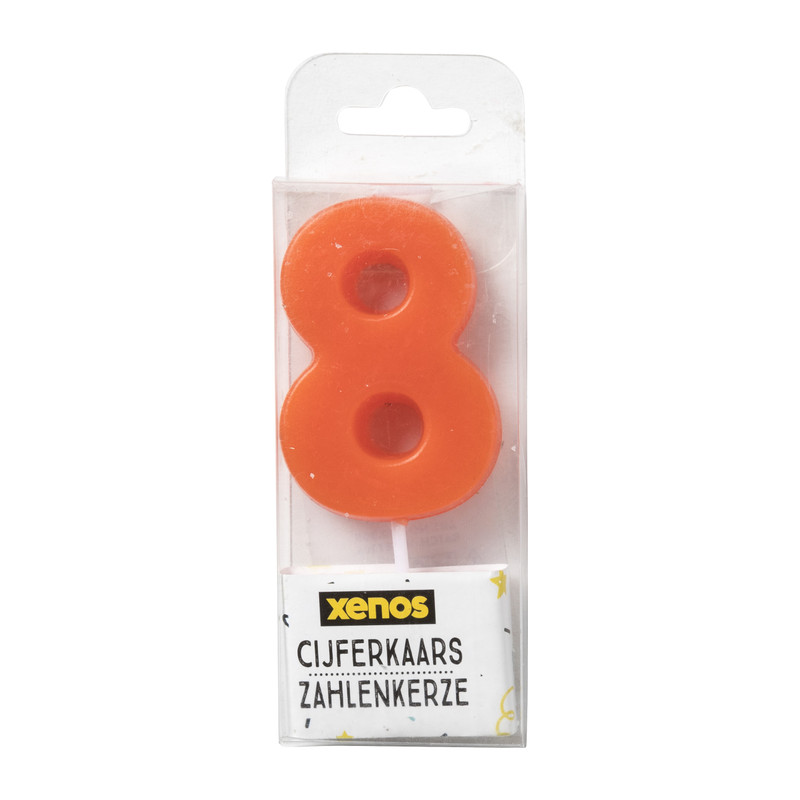 Cijferkaars 8 - diverse kleuren 