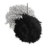 Pompoms DIY - wit/zwart - set van 2