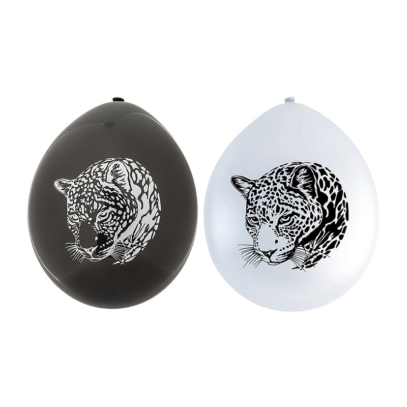 Ballon luipaard - set van 10