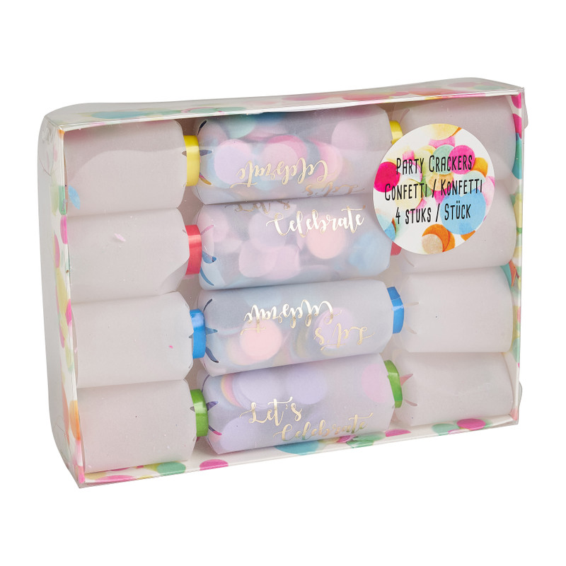 Party crackers - set van 4