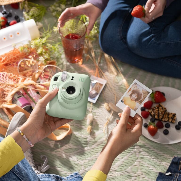 Instax mini 12 camera - groen