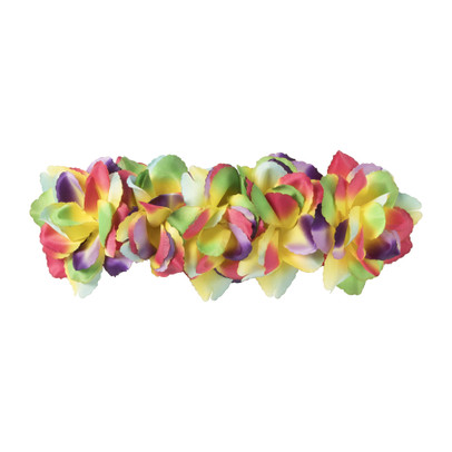 Hawaii haarband - multikleur