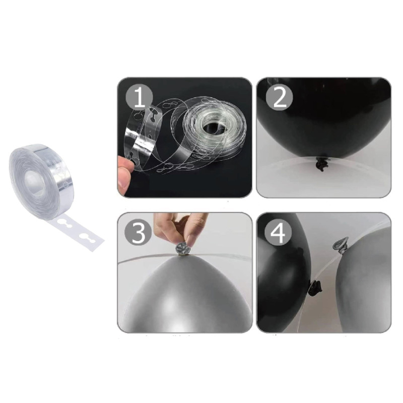 Ballonnenboogstrip - 5 meter