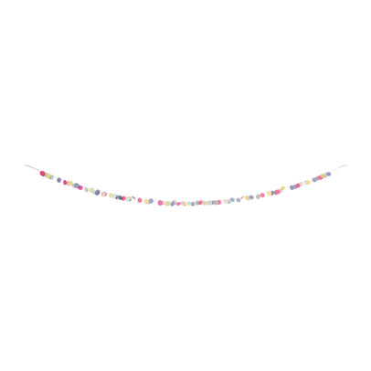 Slinger gekleurde rondjes - papier - 50 cm