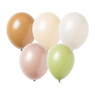 Ballonnen  - mix naturel - set van 10