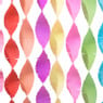 Backdrop crêpe papier - multikleur - 15x200 cm
