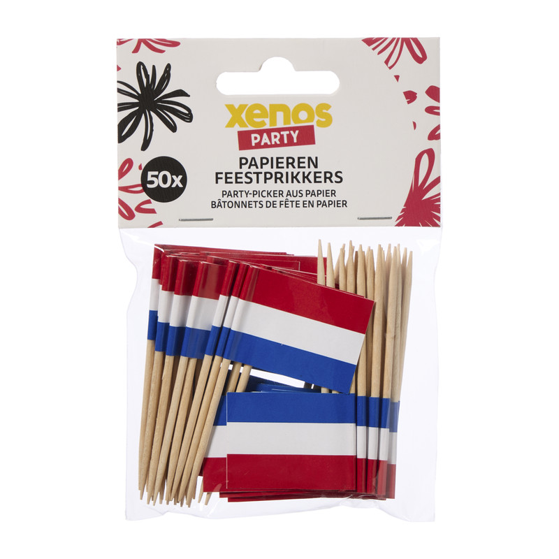 Cocktail prikkers Holland - set van 50