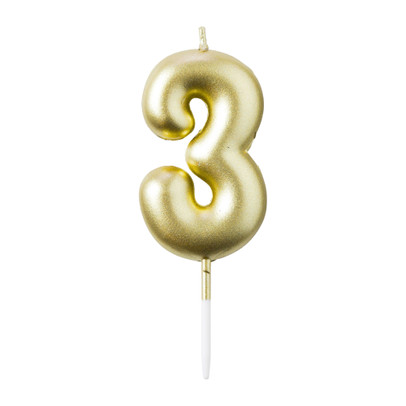 Cijferkaars 3 - goud