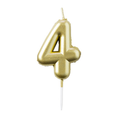 Cijferkaars 4 - goud