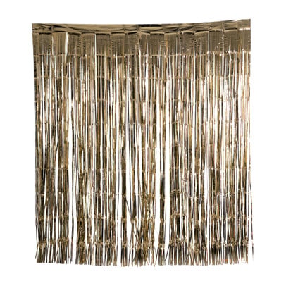 Backdrop slinger - goud - 180x200 cm
